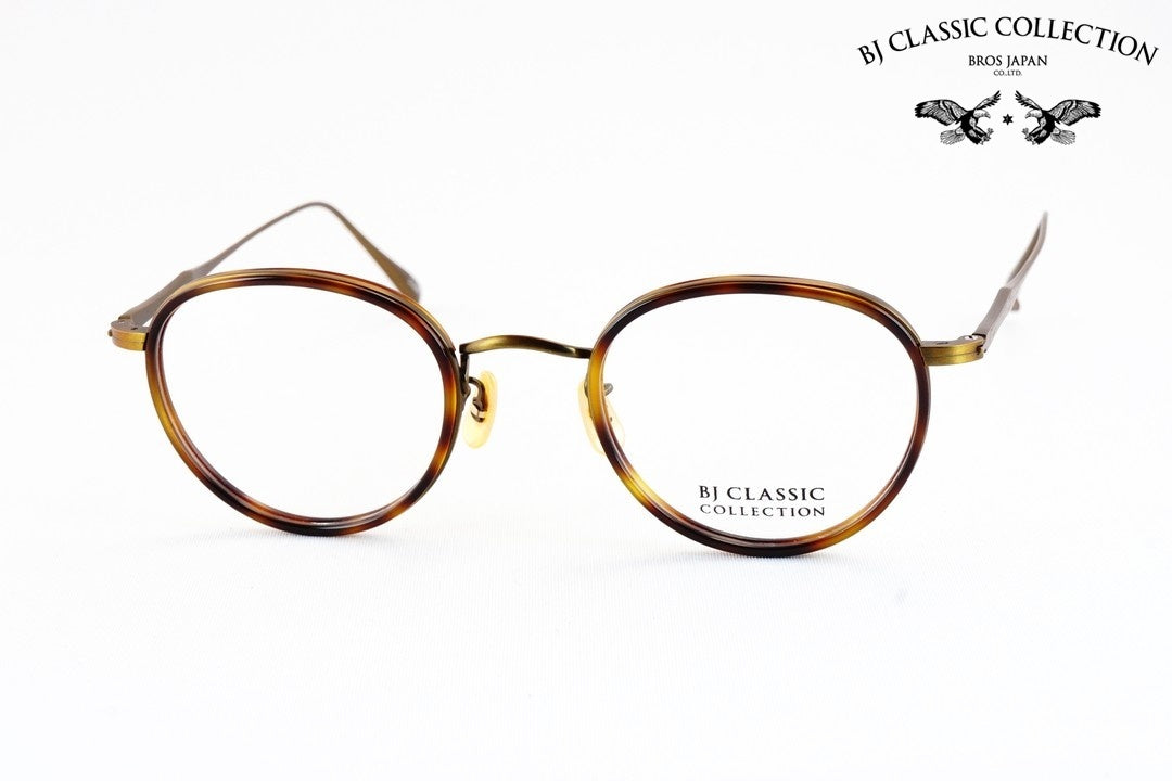 BJ CLASSIC メガネ PREM-137CW LT C-3-55 ボストン コンビネーション BJクラシック 鯖江 日本製 正規品