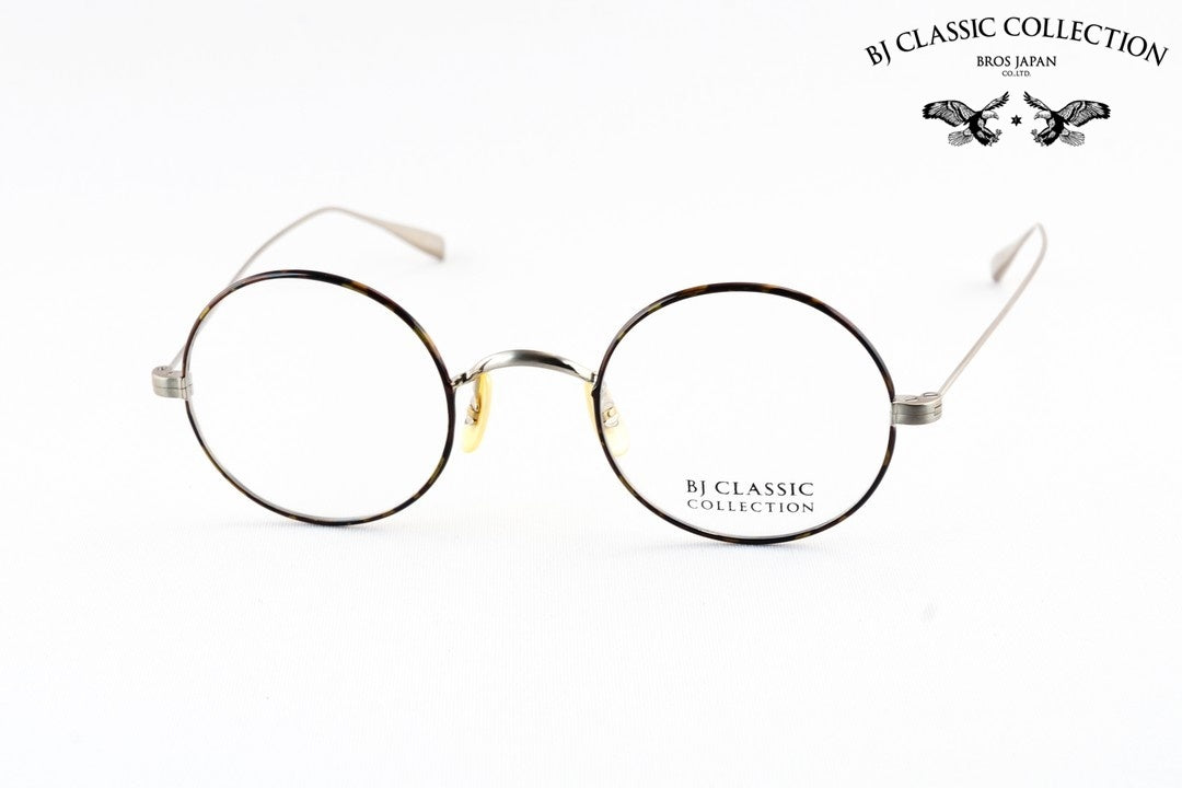 BJ CLASSIC メガネ PREM-138S TT C-7-2 ラウンド 丸メガネ クラシカル BJクラシック 鯖江 日本製 正規品
