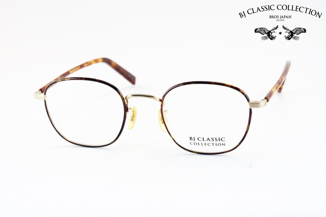 【向井理さん着用】BJ CLASSIC メガネ PREM-142S PT C-1-2 ウエリントン スクエア チタン クラシカル ヴィンテージ BJクラシック 鯖江 日本製 正規品