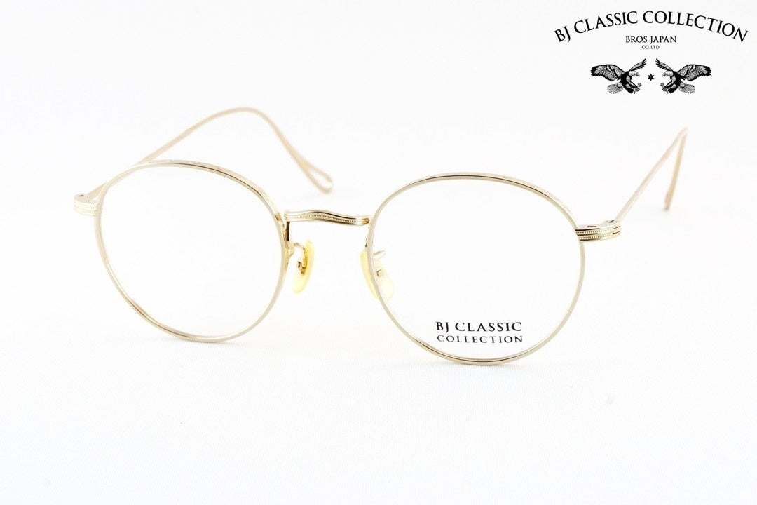 BJ CLASSIC メガネ PREM-143DT C-1 ボストン メタル 丸メガネ BJクラシック 鯖江 日本製 正規品
