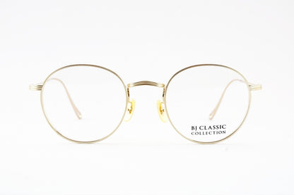 BJ CLASSIC メガネ PREM-143DT C-1 ボストン メタル 丸メガネ BJクラシック 鯖江 日本製 正規品