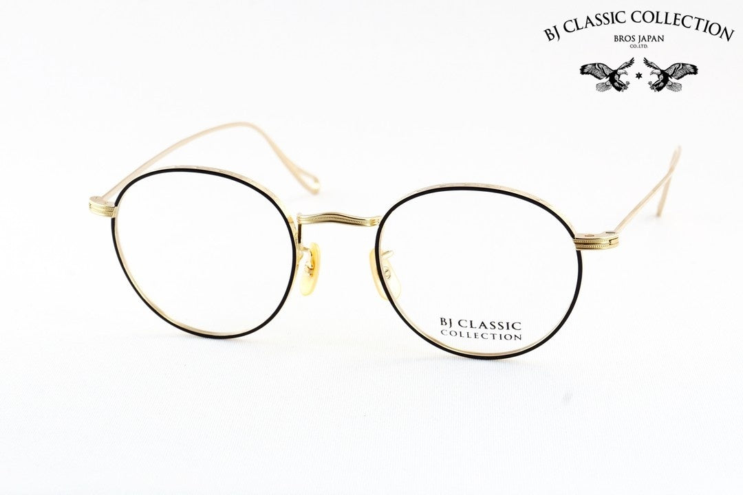 BJ CLASSIC メガネ PREM-143S DT C-1-1F ボストン メタル 丸メガネ BJクラシック 鯖江 日本製 正規品