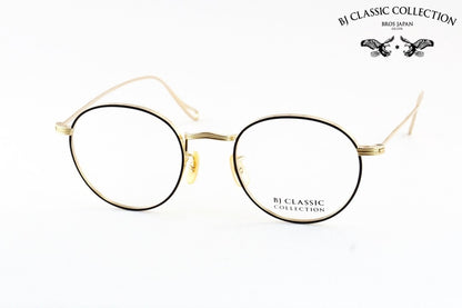 BJ CLASSIC メガネ PREM-143S DT C-1-1F ボストン メタル 丸メガネ BJクラシック 鯖江 日本製 正規品