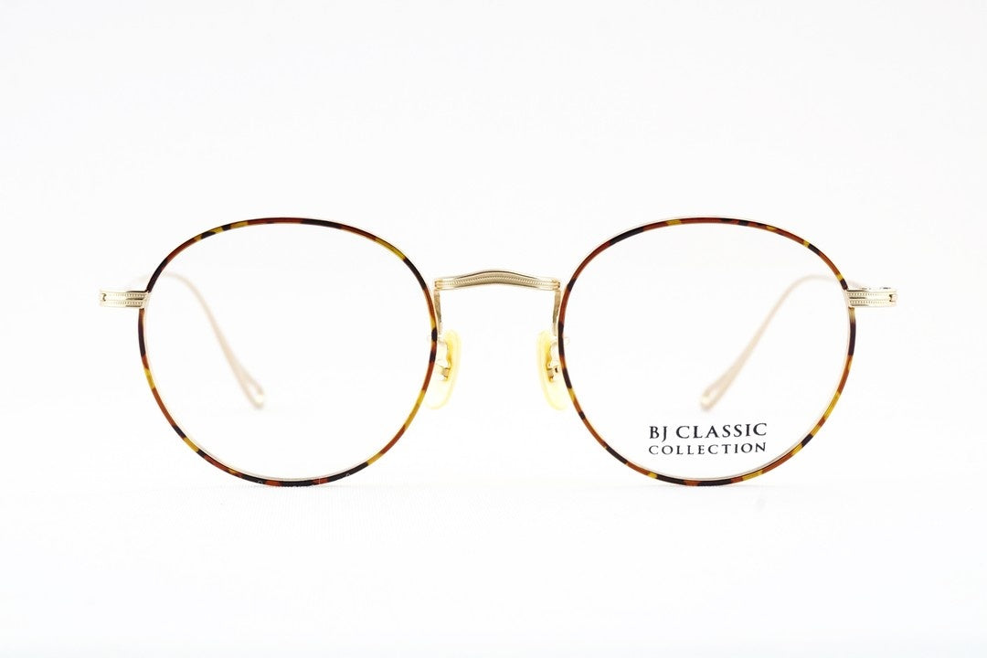 BJ CLASSIC メガネ PREM-143S DT C-1-2F ボストン メタル 丸メガネ BJクラシック 鯖江 日本製 正規品
