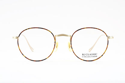 BJ CLASSIC メガネ PREM-143S DT C-1-2F ボストン メタル 丸メガネ BJクラシック 鯖江 日本製 正規品