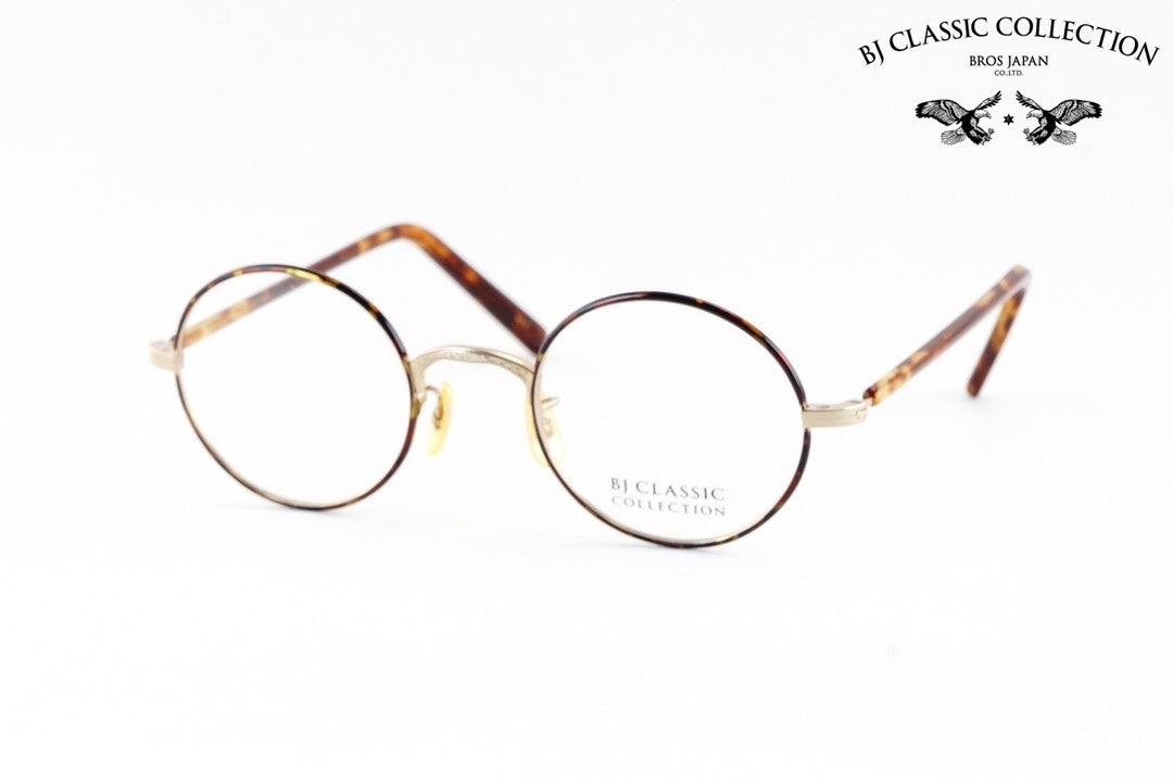 BJ CLASSIC メガネ PREM-145S PT C-1-2 ラウンド 丸メガネ チタン クラシカル BJクラシック 鯖江 日本製 正規品
