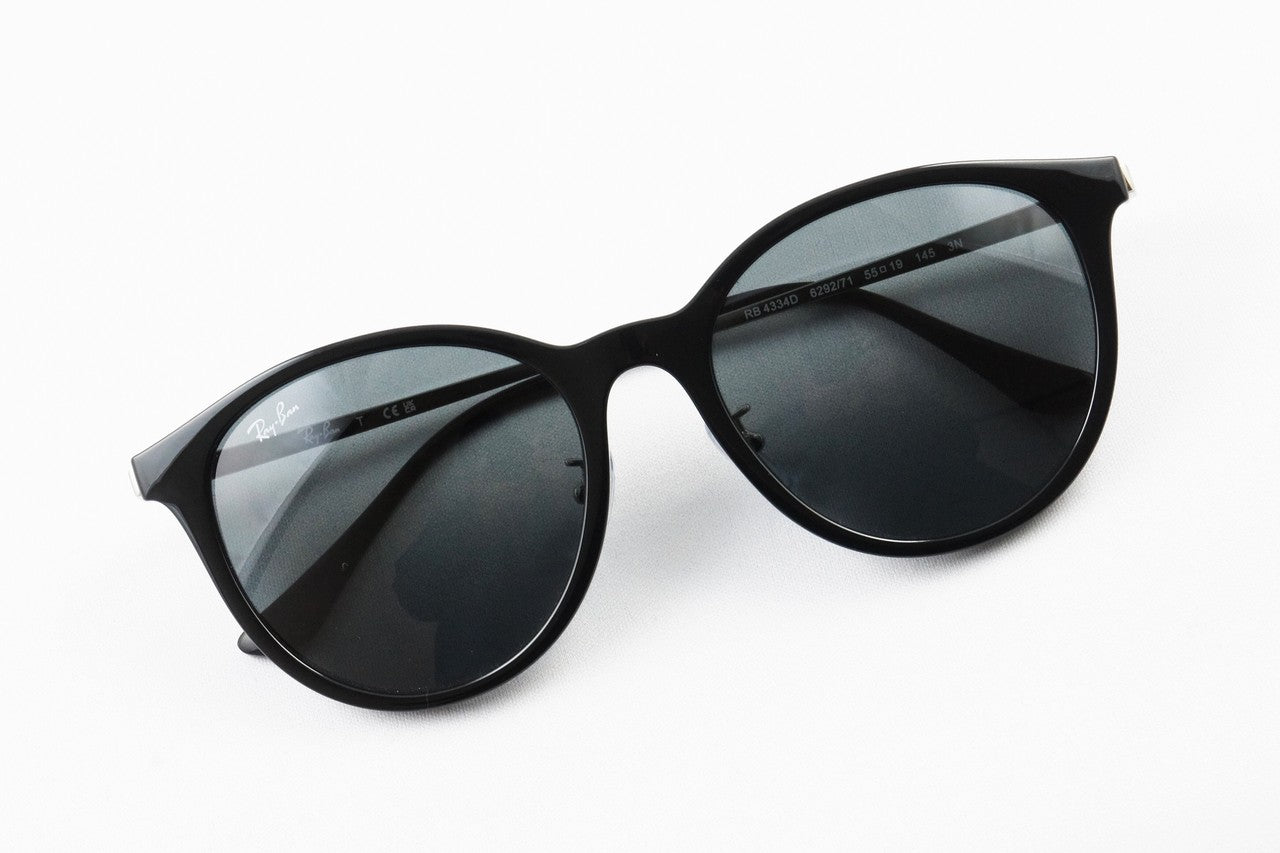【山下美月さん着用】Ray-Ban サングラス RB4334D 6292/71 55サイズ ボストン レイバン 正規品