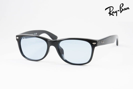 【純正ライトカラー】Ray-Ban サングラス NEW WAYFARER RB2132-F 601/64 55サイズ ウェリントン ニューウェイファーラー レイバン 正規品 ブルー