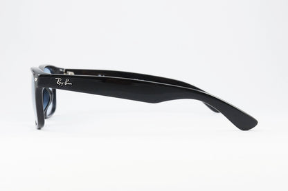 【純正ライトカラー】Ray-Ban サングラス NEW WAYFARER RB2132-F 601/64 55サイズ ウェリントン ニューウェイファーラー レイバン 正規品 ブルー
