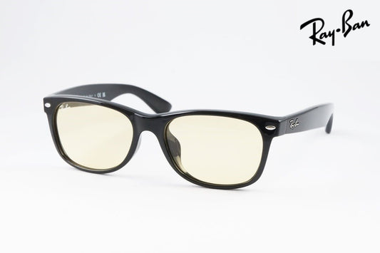 【純正ライトカラー】Ray-Ban サングラス NEW WAYFARER RB2132-F 601/R6 55サイズ ウェリントン ニューウェイファーラー レイバン 正規品 イエロー