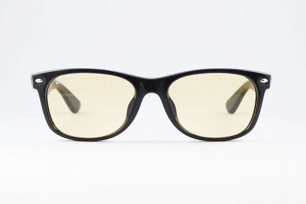 【純正ライトカラー】Ray-Ban サングラス NEW WAYFARER RB2132-F 601/R6 55サイズ ウェリントン ニューウェイファーラー レイバン 正規品 イエロー
