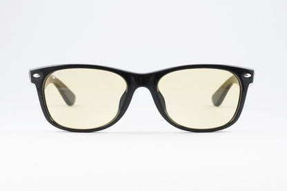【純正ライトカラー】Ray-Ban サングラス NEW WAYFARER RB2132-F 601/R6 55サイズ ウェリントン ニューウェイファーラー レイバン 正規品 イエロー