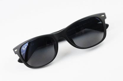 Ray-Ban 偏光サングラス NEW WAYFARER RB2132-F 601-S/78 55サイズ ウェリントン ニューウェイファーラー レイバン 正規品