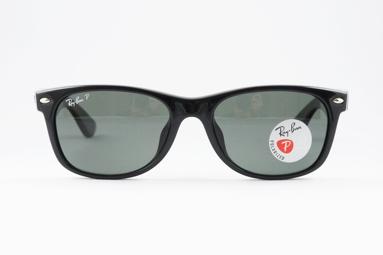 Ray-Ban 偏光 サングラス NEW WAYFARER RB2132-F 901/58 55サイズ ウェリントン ニューウェイファーラー レイバン 正規品