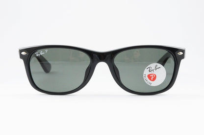Ray-Ban 偏光 サングラス NEW WAYFARER RB2132-F 901/58 55サイズ ウェリントン ニューウェイファーラー レイバン 正規品