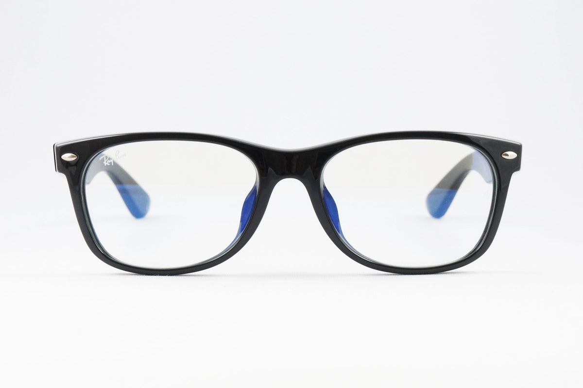 Ray-Ban メガネ ブルーライトカット NEW WAYFARER RB2132-F 901/BF 55サイズ 58サイズ ウェリントン ニューウェイファーラー レイバン 正規品