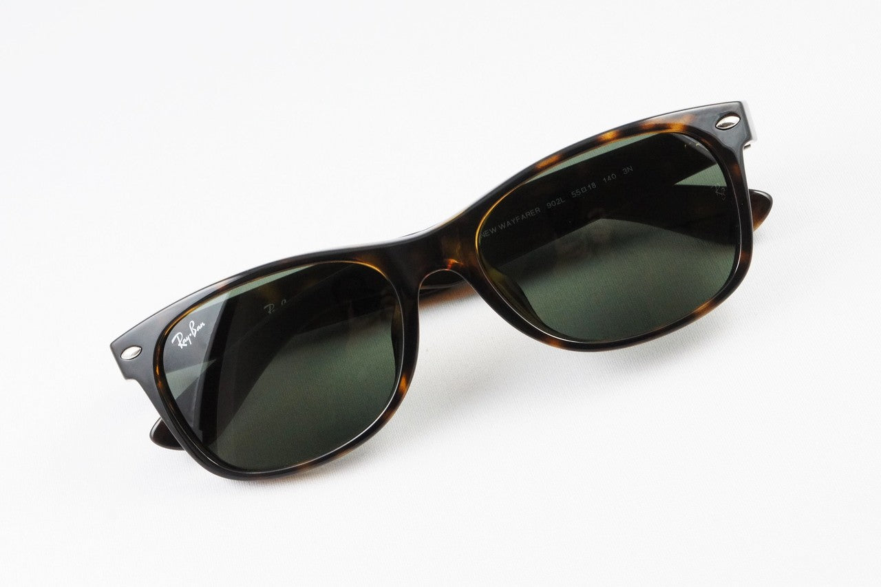 Ray-Ban サングラス NEW WAYFARER RB2132-F 902L 55サイズ ウェリントン ニューウェイファーラー レイバン 正規品