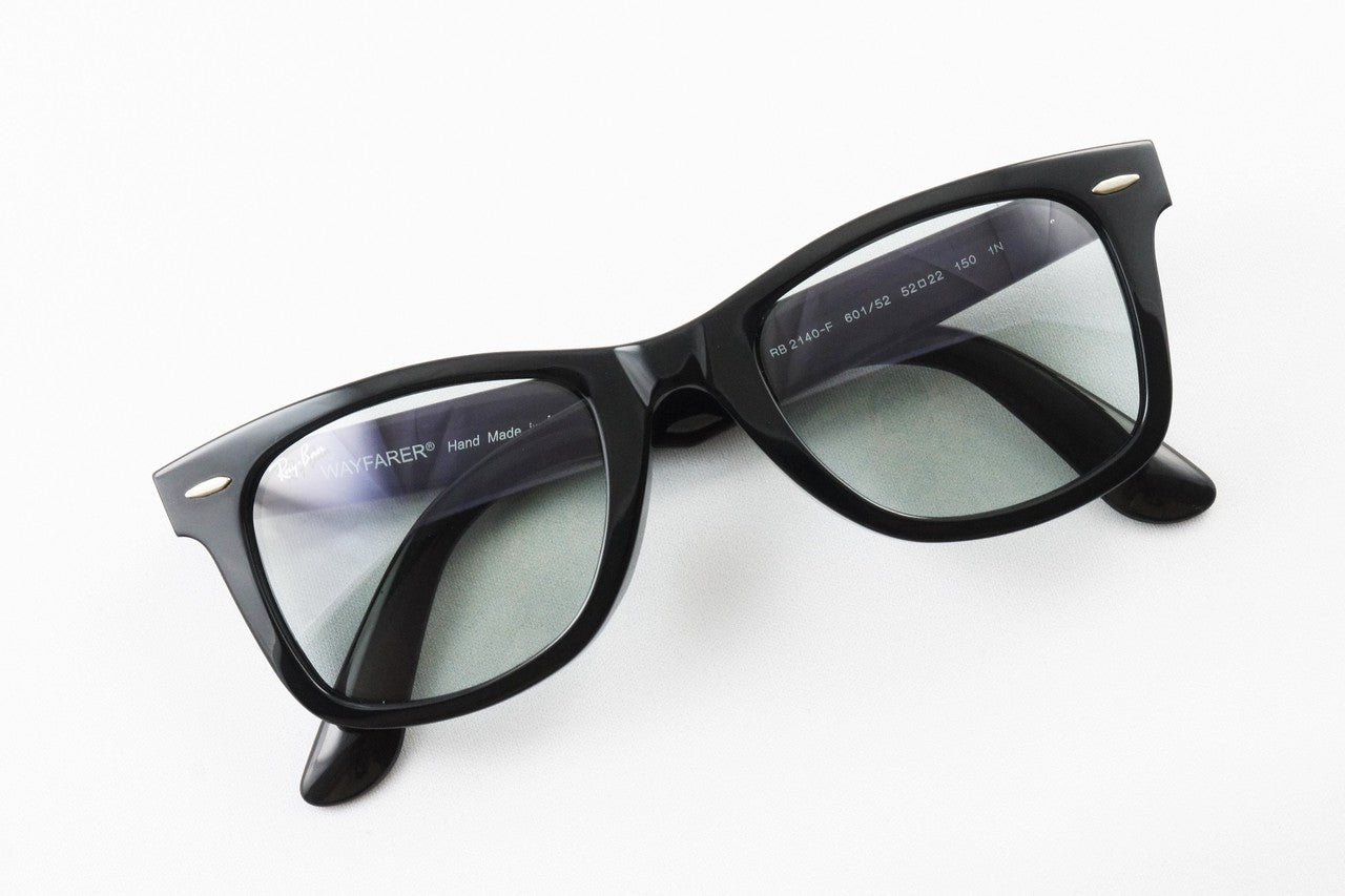 【純正ライトカラー】Ray-Ban サングラス RB2140-F 601/52 52サイズ Wayfarer ウェリントン レイバン 正規品 グリーン