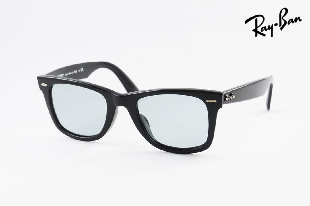 【純正ライトカラー】Ray-Ban サングラス RB2140-F 601/R5 52サイズ Wayfarer ウェリントン レイバン 正規品 グレー