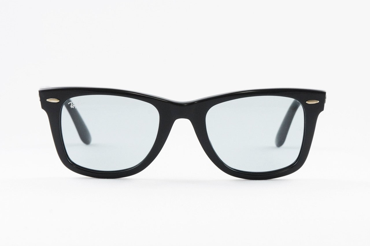 【純正ライトカラー】Ray-Ban サングラス RB2140-F 601/R5 52サイズ Wayfarer ウェリントン レイバン 正規品 グレー