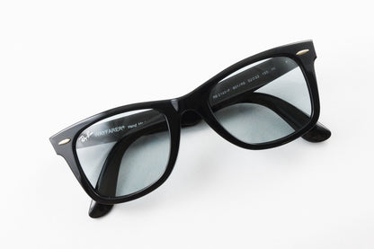 【純正ライトカラー】Ray-Ban サングラス RB2140-F 601/R5 52サイズ Wayfarer ウェリントン レイバン 正規品 グレー