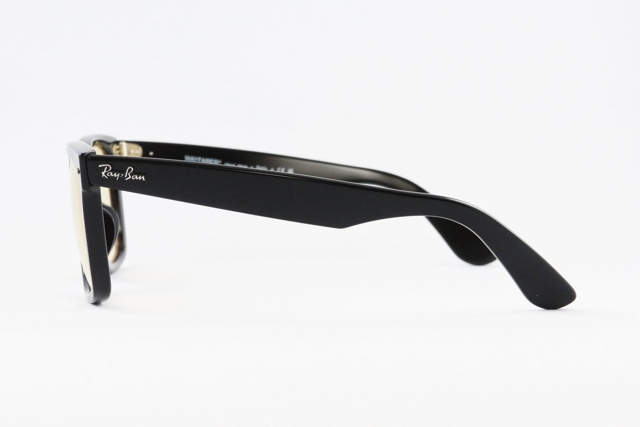 【純正ライトカラー】Ray-Ban サングラス RB2140-F 901/R6 52サイズ Wayfarer ウェリントン レイバン 正規品 イエロー