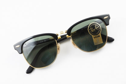 Ray-Ban 折りたたみ サングラス RB2176 901 CLUBMASTER FOLDING フォールディング クラシック サーモント ブロー レイバン 正規品