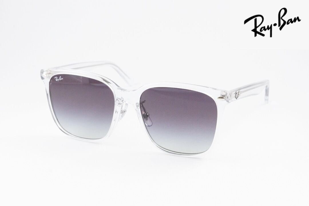 Ray-Ban クリア サングラス RB2206D 6447/8G 57サイズ スクエア レイバン 正規品