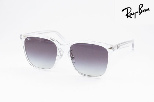 Ray-Ban クリア サングラス RB2206D 6447/8G 57サイズ スクエア レイバン 正規品