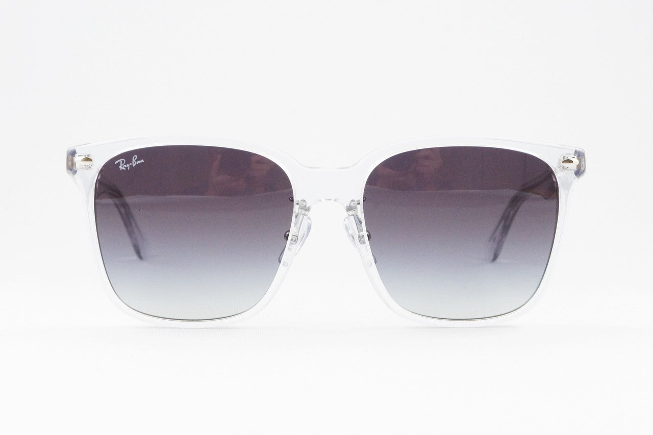 Ray-Ban クリア サングラス RB2206D 6447/8G 57サイズ スクエア レイバン 正規品