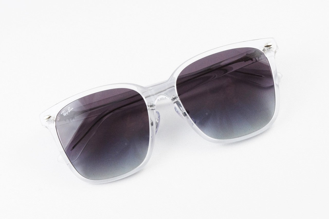 Ray-Ban クリア サングラス RB2206D 6447/8G 57サイズ スクエア レイバン 正規品