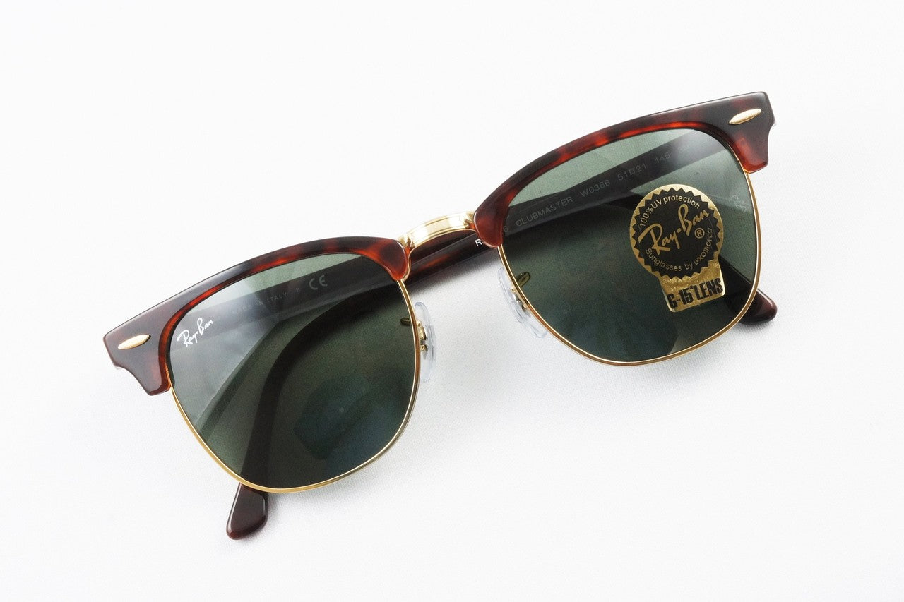 【ローラさん着用】Ray-Ban サングラス CLUBMASTER RB3016 W0366 49 51サイズ クラシック サーモント ブロー クラブマスター レイバン 正規品