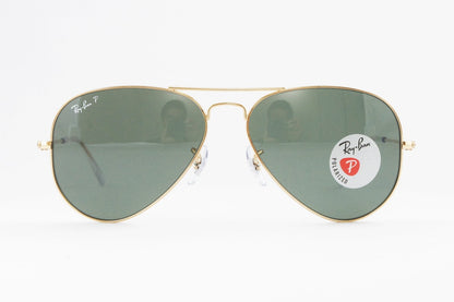 Ray-Ban 偏光 サングラス RB3025 001/58 55サイズ 58サイズ 62サイズ AVIATOR ティアドロップ アビエーター レイバン 正規品
