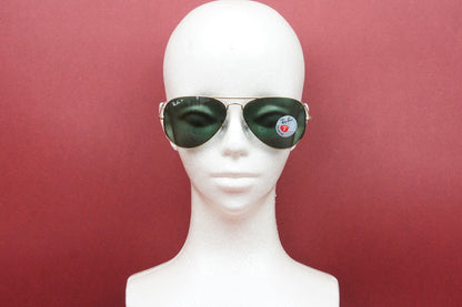 Ray-Ban 偏光 サングラス RB3025 001/58 55サイズ 58サイズ 62サイズ AVIATOR ティアドロップ アビエーター レイバン 正規品