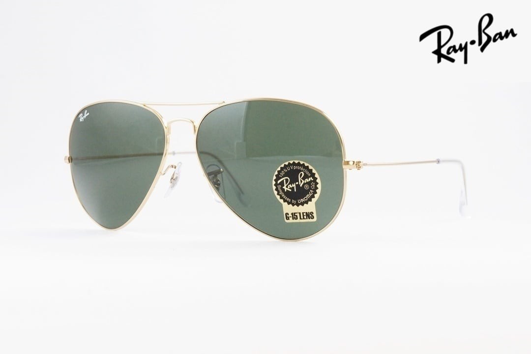 Ray-Ban サングラス RB3025 001 62サイズ AVIATOR ティアドロップ アビエーター レイバン 正規品