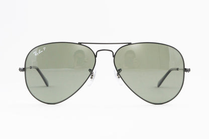 Ray-Ban 偏光 サングラス RB3025 002/58 58サイズ AVIATOR ティアドロップ アビエーター レイバン 正規品