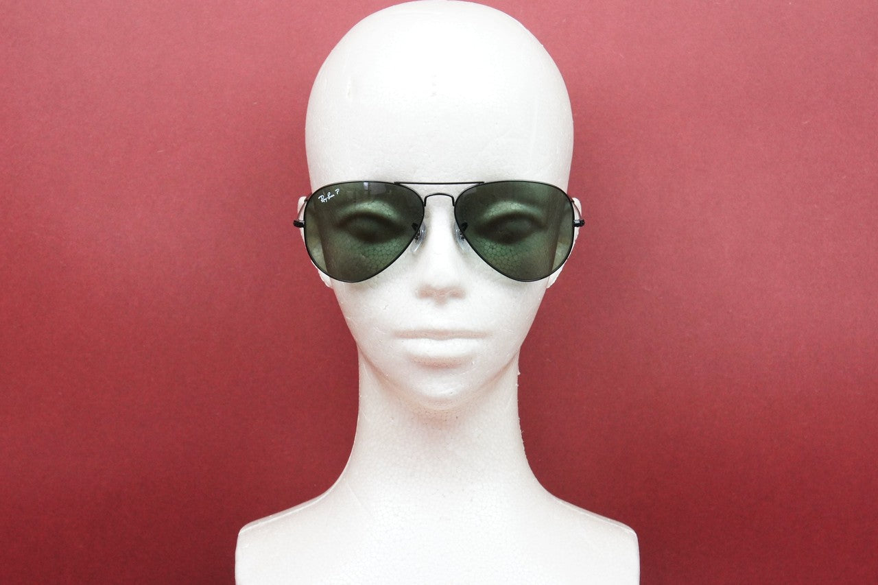 Ray-Ban 偏光 サングラス RB3025 002/58 58サイズ AVIATOR ティアドロップ アビエーター レイバン 正規品