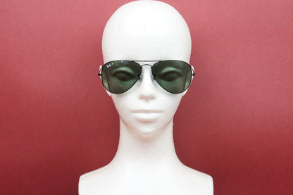 Ray-Ban 偏光 サングラス RB3025 002/58 58サイズ AVIATOR ティアドロップ アビエーター レイバン 正規品