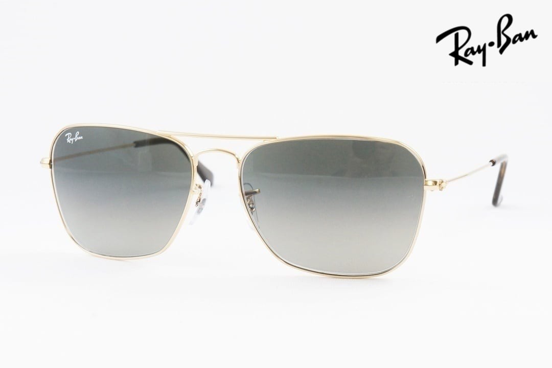 Ray-Ban サングラス RB3136 181/71 Caravan ツーブリッジ ティアドロップ キャラバン レイバン 正規品