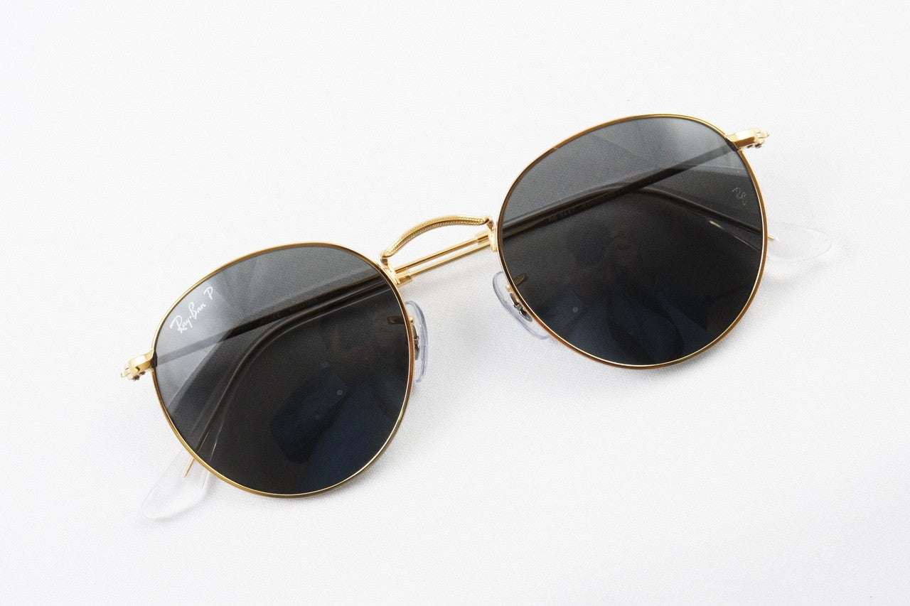 Ray-Ban 偏光 サングラス RB3447 9196/48 50サイズ ラウンド ボストン レイバン 正規品