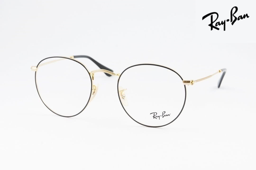 【降谷建志さん着用】Ray-Ban メガネ RX3447V 2991 ボストン クラシカル 丸メガネ 眼鏡 レイバン 正規品 RB3447V