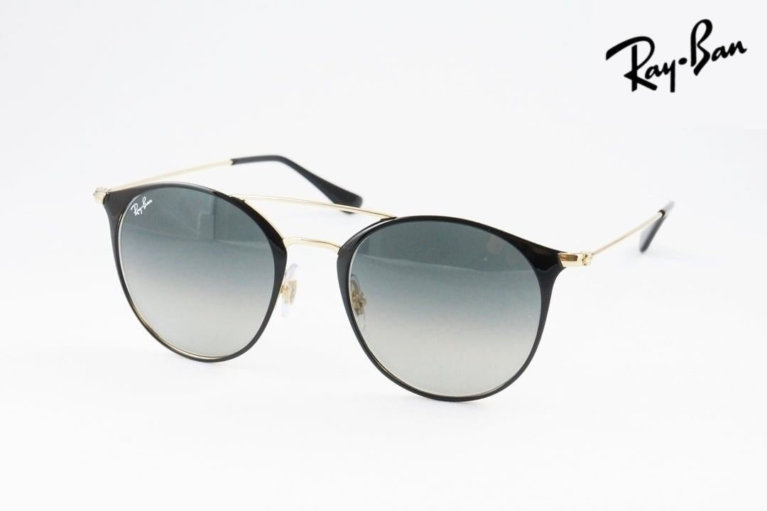 Ray-Ban サングラス RB3546 187/71 ラウンド ボストン ツーブリッジ レイバン 正規品