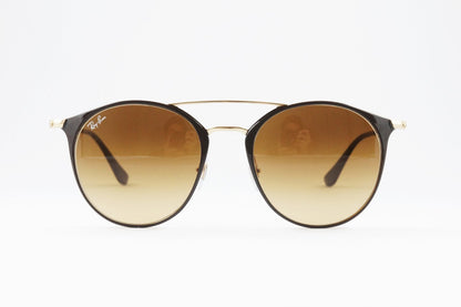 Ray-Ban サングラス RB3546 9009/85 ラウンド ボストン ツーブリッジ レイバン 正規品