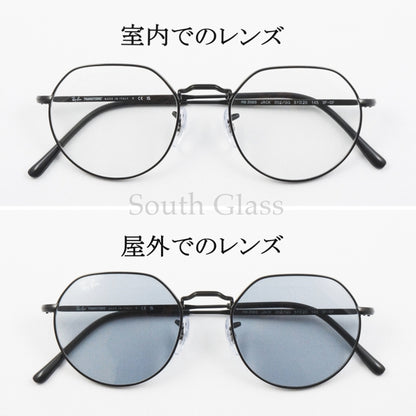 【木村拓哉さん着用】Ray-Ban RB3565 002/GG 51サイズ 53サイズ JACK ジャック 調光レンズ クリアレンズ レイバン