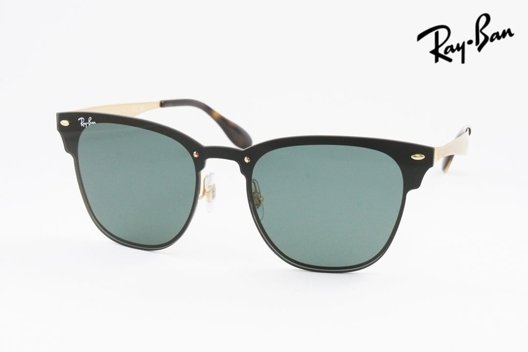 【ATSUSHIさん着用】Ray-Ban サングラス BLAZE CLUBMASTER RB3576-N 043/71 ウェリントン サーモント ブレイズクラブマスター レイバン 正規品