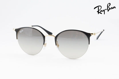 Ray-Ban サングラス RB3578 187/11 50サイズ ハーフリム 半リム サーモント ナイロール ボストン ブロー レイバン 正規品