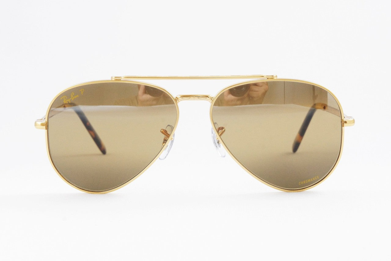 Ray-Ban 偏光サングラス RB3625 9196/G5 58サイズ AVIATOR アビエーター ティアドロップ レイバン 正規品