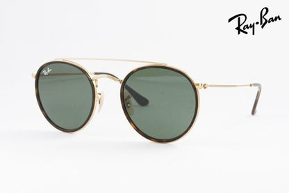 【與真司郎さん着用】Ray-Ban サングラス RB3647-N 001 51サイズ ツーブリッジ ボストン クラシカル レイバン 正規品