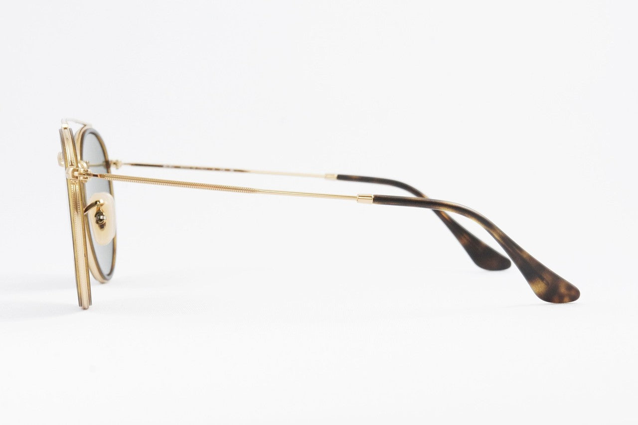 【與真司郎さん着用】Ray-Ban サングラス RB3647-N 001 51サイズ ツーブリッジ ボストン クラシカル レイバン 正規品