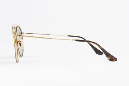 【與真司郎さん着用】Ray-Ban サングラス RB3647-N 001 51サイズ ツーブリッジ ボストン クラシカル レイバン 正規品